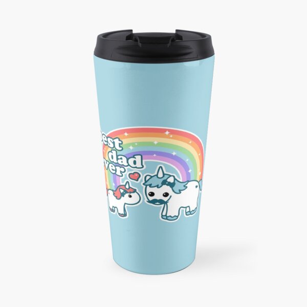 Best Unicorn Dad Travel Mug