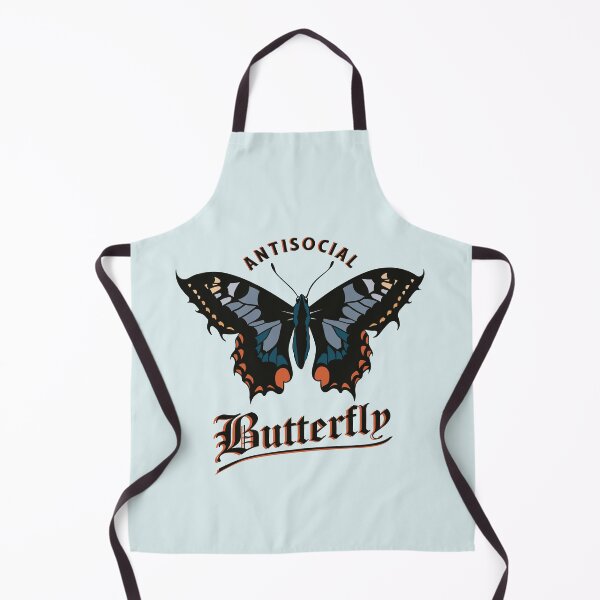 Item preview, Antisocial Butterfly t-shirt, Anti-Social Butterfly, Anti Social shirt, Butterfly shirt designed and sold by Auntbee63.
