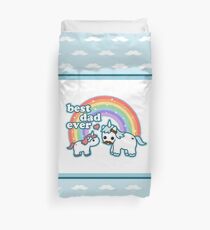Best Unicorn Dad Duvet Cover