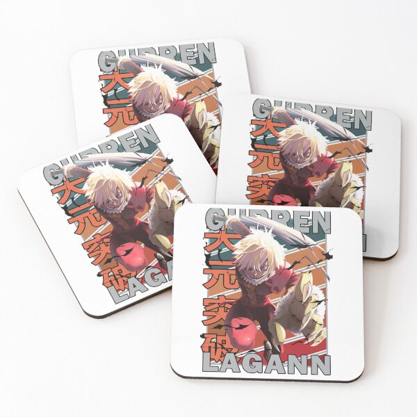Item preview, Viral Tengen Toppa Gurren Lagann Vintage Color Palette Design   designed and sold by YounessUSAE.