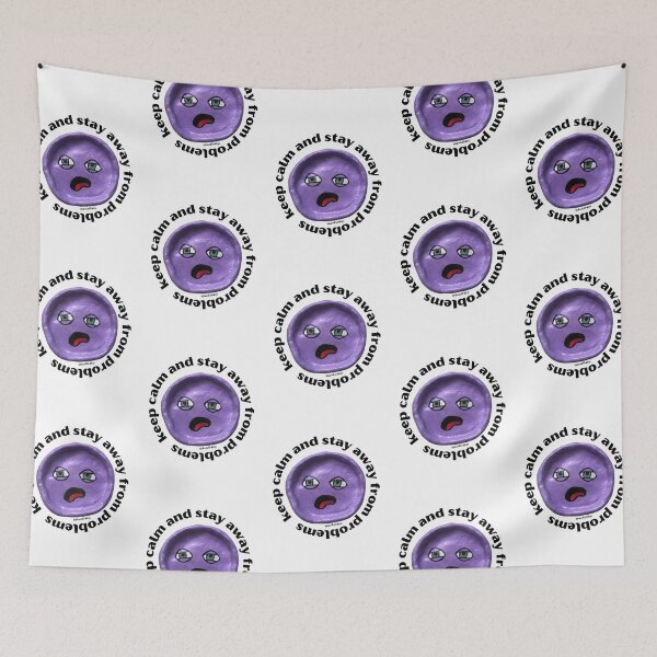 Item preview, Keep Calm and Stay away from problems Blob | lilsboobthangs designed and sold by lilsboobthangs.