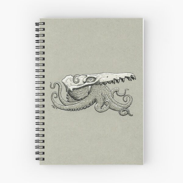 Item preview, Basilosaurus Skull Octopus designed and sold by Natalie Metzger.