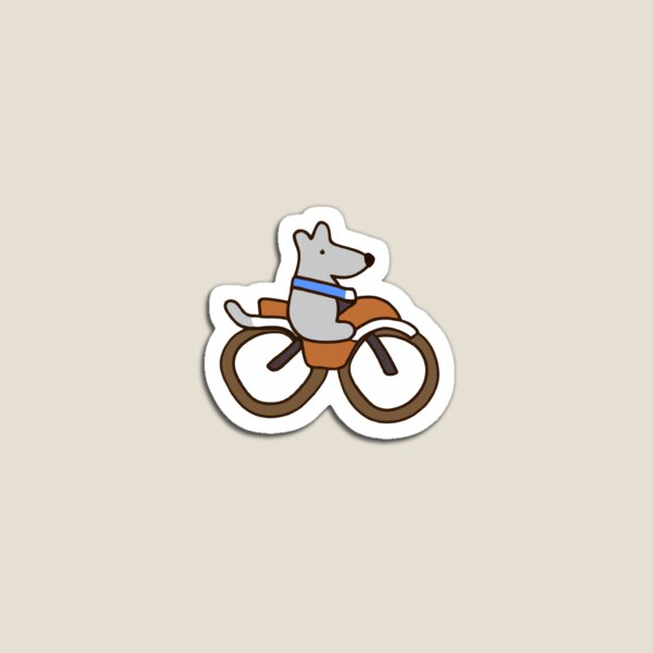 Item preview, Un perro montando una motocicleta designed and sold by Junkster-.