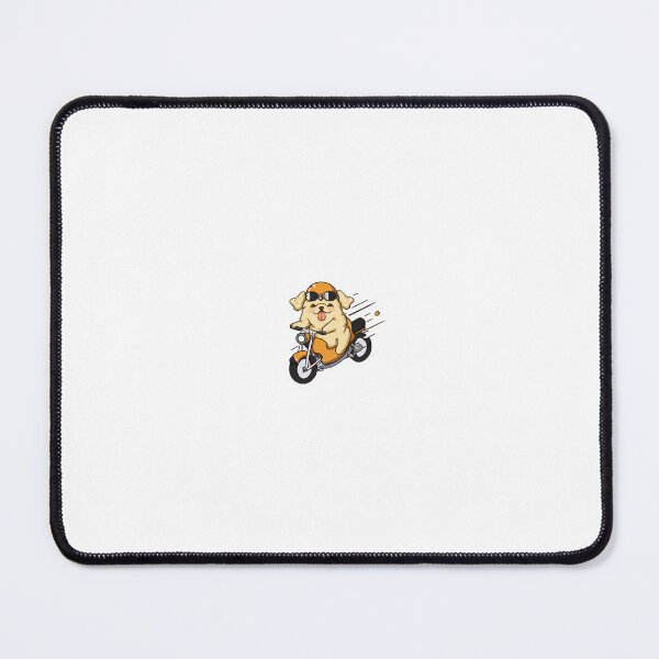 Item preview, Lindo perro montando una motocicleta designed and sold by Junkster-.