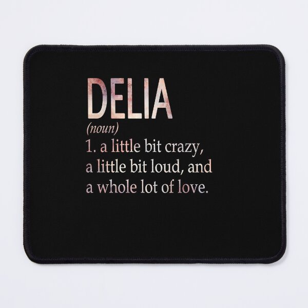 Item preview, Delia Girl Name Definition designed and sold by BrookHBung.