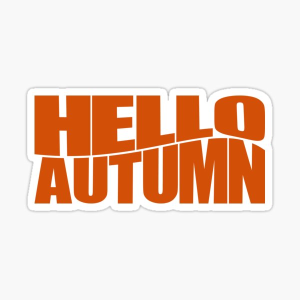 Item preview, Hello Autumn fall lovers Essential T-Shirt designed and sold by Design_for_merch.