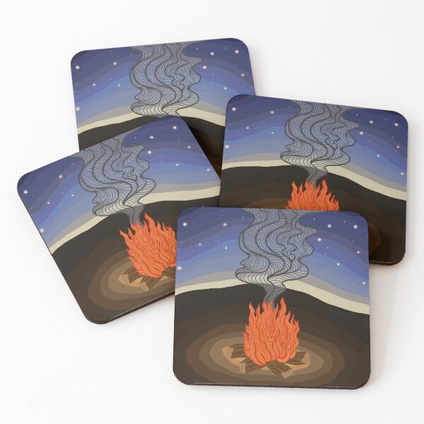 Item preview, A Good Campfire designed and sold by Rosa-Burch.