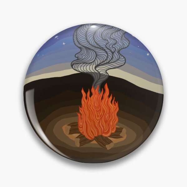 Item preview, A Good Campfire designed and sold by Rosa-Burch.
