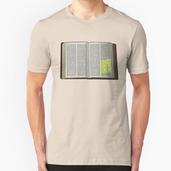 His Word Must Be Done Slim Fit T-Shirt