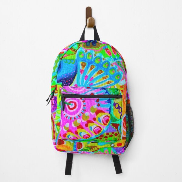 Item preview, 332. Target. colorful abstract pattern, psychedelic art, Psychedelic Trippy Hippy Colorful designed and sold by Veera Zukova.