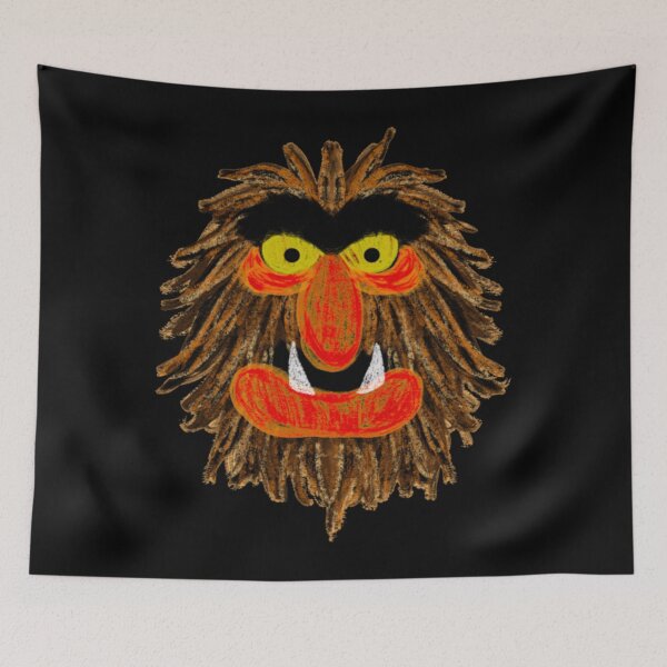 Item preview, Sweetums Muppet Show inspired illustration  designed and sold by HarinWijenayake.