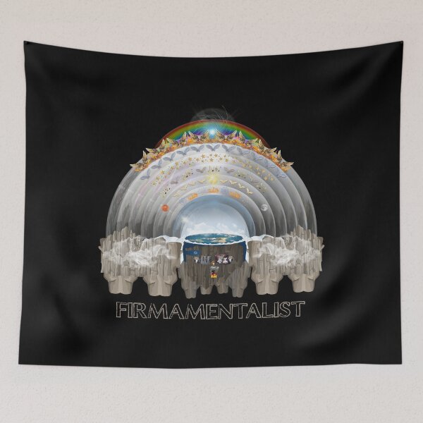 Item preview, Firmamentalist - Creation Model Biblical Cosmology - Christian T-shirt designed and sold by Narrow-Path.