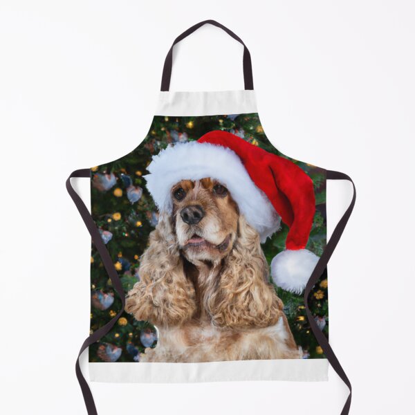 Item preview, Cocker spaniel Christmas designed and sold by fatbanana.