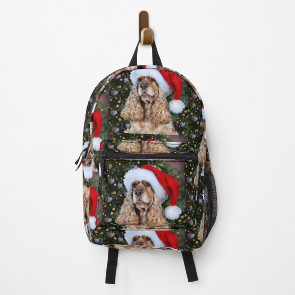 Item preview, Cocker spaniel Christmas  designed and sold by fatbanana.