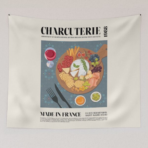 Item preview, Charcuterie Wall Art designed and sold by SurfolioPrints.