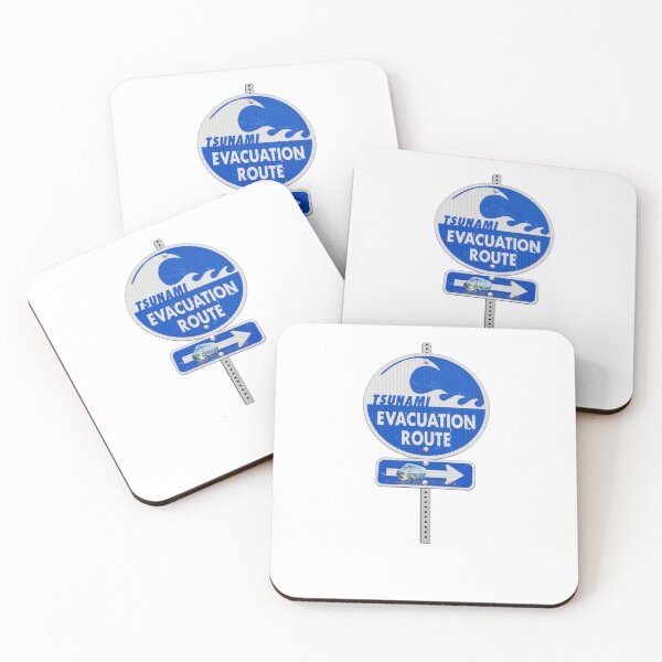 Item preview, road sign tsunami (right arrow) designed and sold by mystudiocreate.