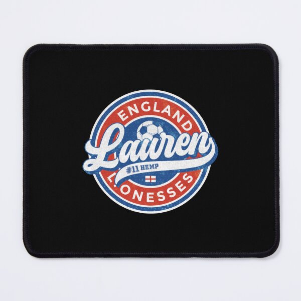 Item preview, Lauren Hemp England Lionesses Football Badge (round) designed and sold by DermotBurns.