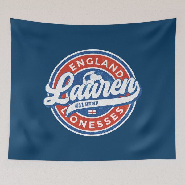 Item preview, Lauren Hemp England Lionesses Football Badge (round)     designed and sold by DermotBurns.