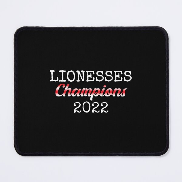 Item preview, Lionesses 2022 Winning Champions Female Red Football Design designed and sold by DermotBurns.