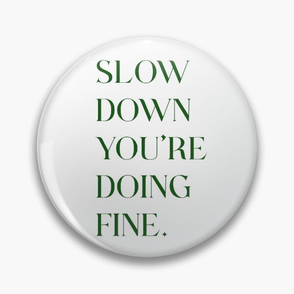 Item preview, Billy Joel Vienna Slow Down in Emerald Green designed and sold by Hannah Breshears.