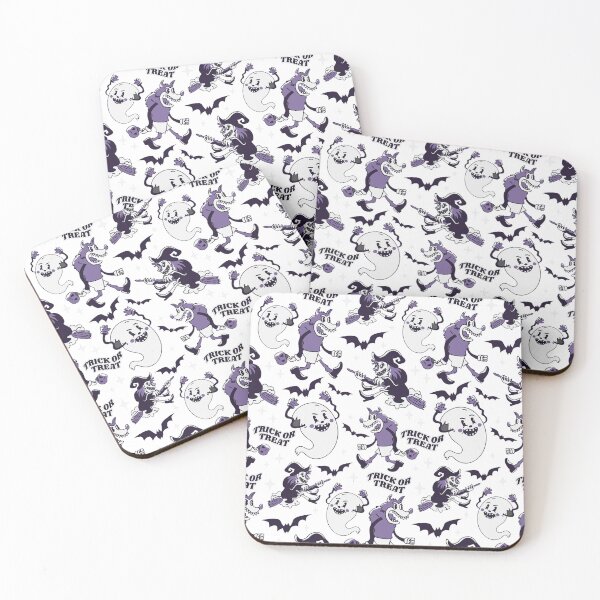 Item preview, Halloween characters pattern pillow designed and sold by Artezia.