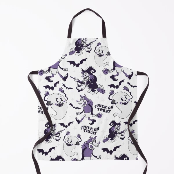 Item preview, Halloween characters pattern pillow designed and sold by Artezia.
