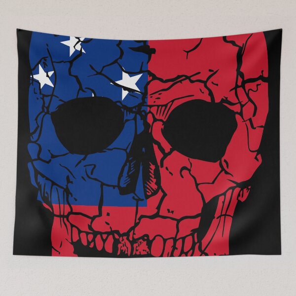 Item preview, Skull Flag of Samoa,halloween designed and sold by EpicMaps.