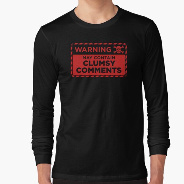 Warning May Contain Offensive Content T-shirt – Awkward T-Shirts