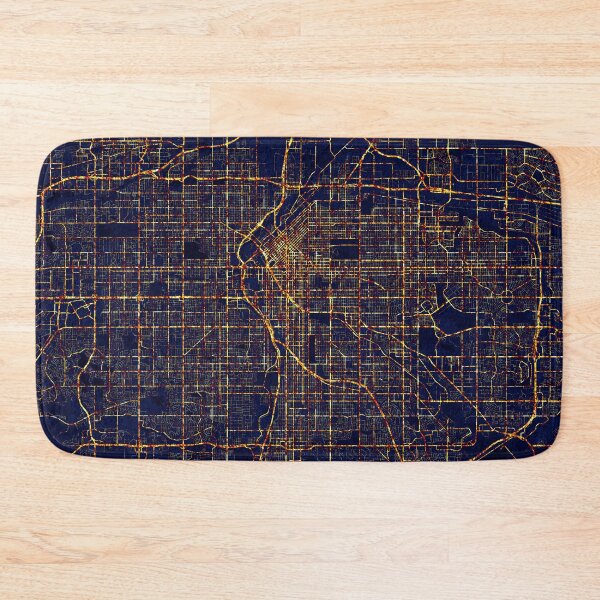 Item preview, Denver, Colorado, USA Map  - City At Night designed and sold by deMAP.