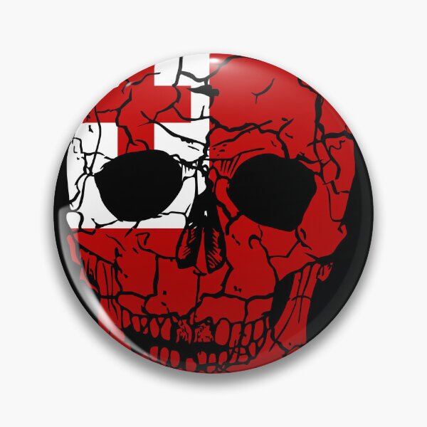 Item preview, Skull Flag of Tonga,halloween designed and sold by EpicMaps.