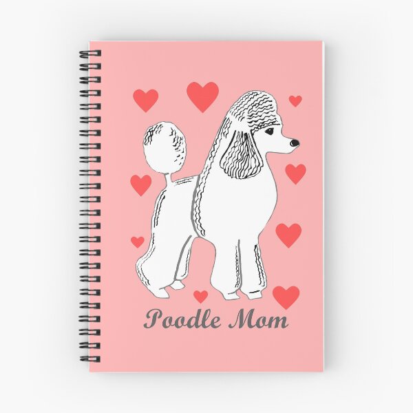 Item preview, Poodle Mom in Pink and White designed and sold by Abigail Davidson.