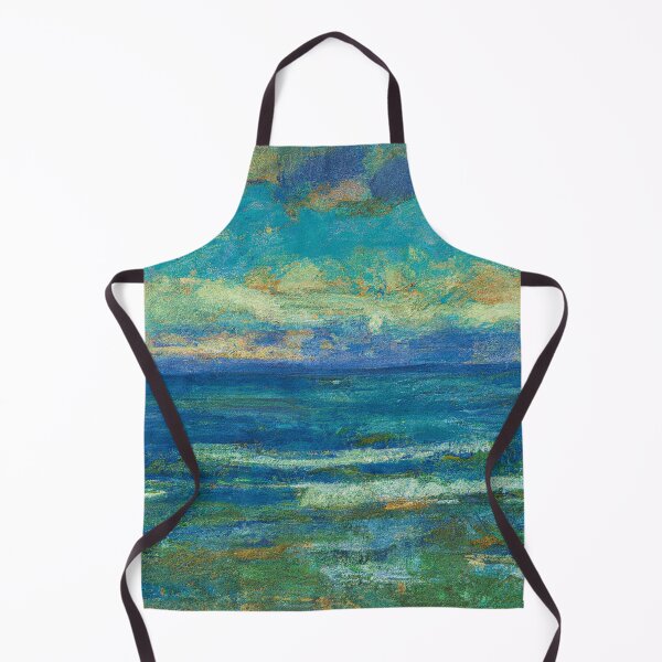 Item preview, DALL·E 2022-10-17 11.14.16 - Impressionist Painting Ocean Landscape designed and sold by boltjesdesign.