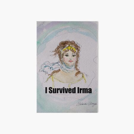 I Survived Irma Art Board Print