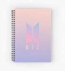 Cuaderno de espiral BTS