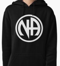 Narcotics Anonymous White Pullover Hoodie