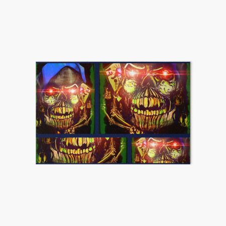 Skull Joker Art Board Print