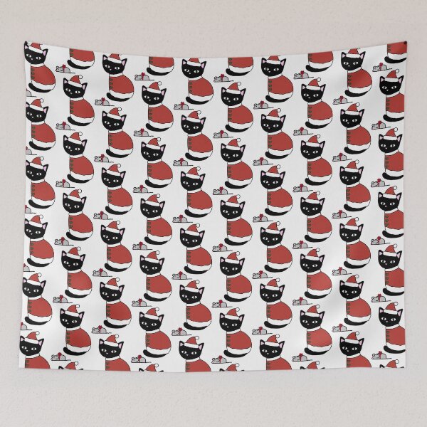 Item preview, Feliz catmas 10 designed and sold by MeowMusic.