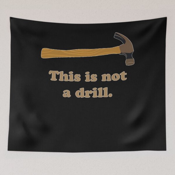 Item preview, Hammer - This is Not a Drill  designed and sold by juansantana.