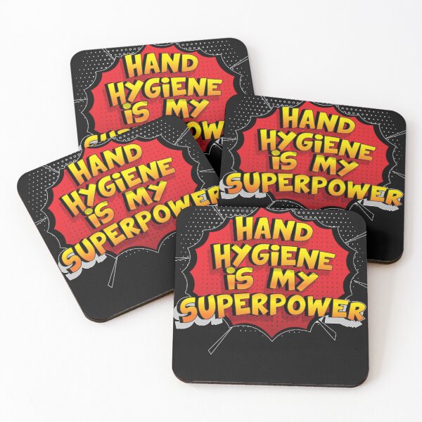 Artikelvorschau, Handhygiene ist meine Supermacht Lustiges Design Handhygiene entworfen und verkauft von juansantana.
