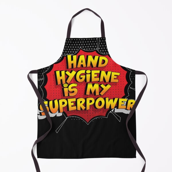 Artikelvorschau, Handhygiene ist meine Supermacht Lustiges Design Handhygiene entworfen und verkauft von juansantana.