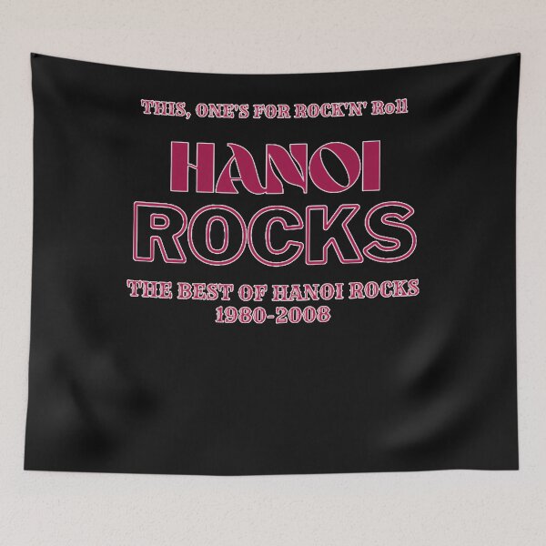 Item preview, Hanoi rocks text art  designed and sold by juansantana.
