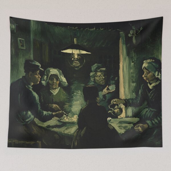 Item preview, The Potato Eaters by Vincent van Gogh, 1885  designed and sold by Vintage Wall Art.