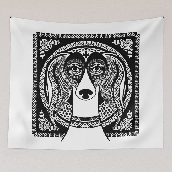 Item preview, Arabian Saluki dog.  designed and sold by Nina Vetrova.