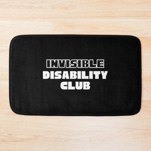 Item preview, invisible disability club designed and sold by MagpieMuddles.