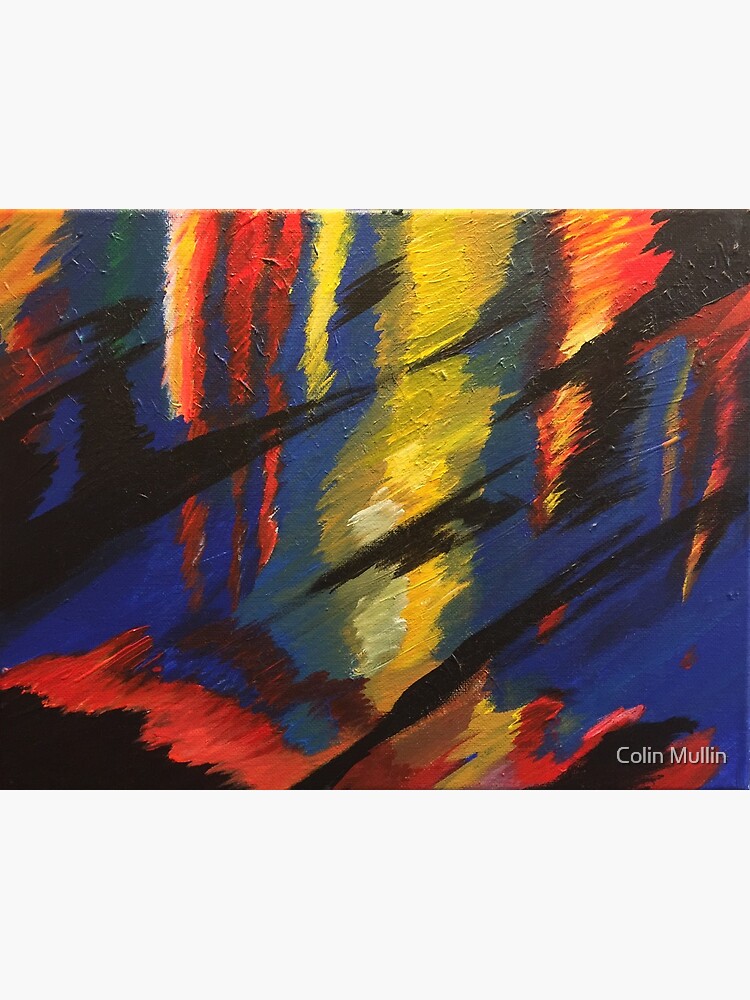 Thumbnail 3 of 3, Art Print, Rainy Street designed and sold by Colin Mullin.