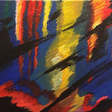 Artwork thumbnail, Rainy Street by Colin Mullin