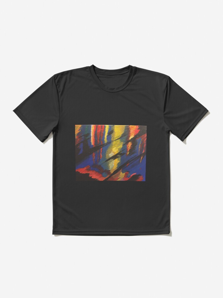 Thumbnail 2 of 7, Active T-Shirt, Rainy Street designed and sold by RevScarecrow.