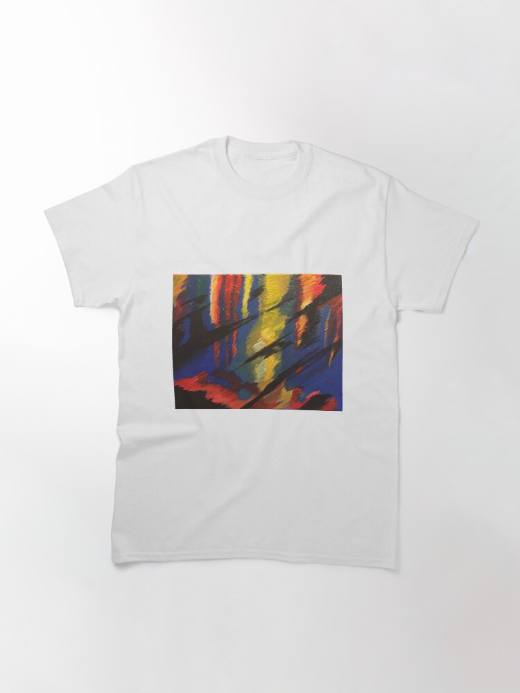 Thumbnail 3 of 7, Classic T-Shirt, Rainy Street designed and sold by RevScarecrow.