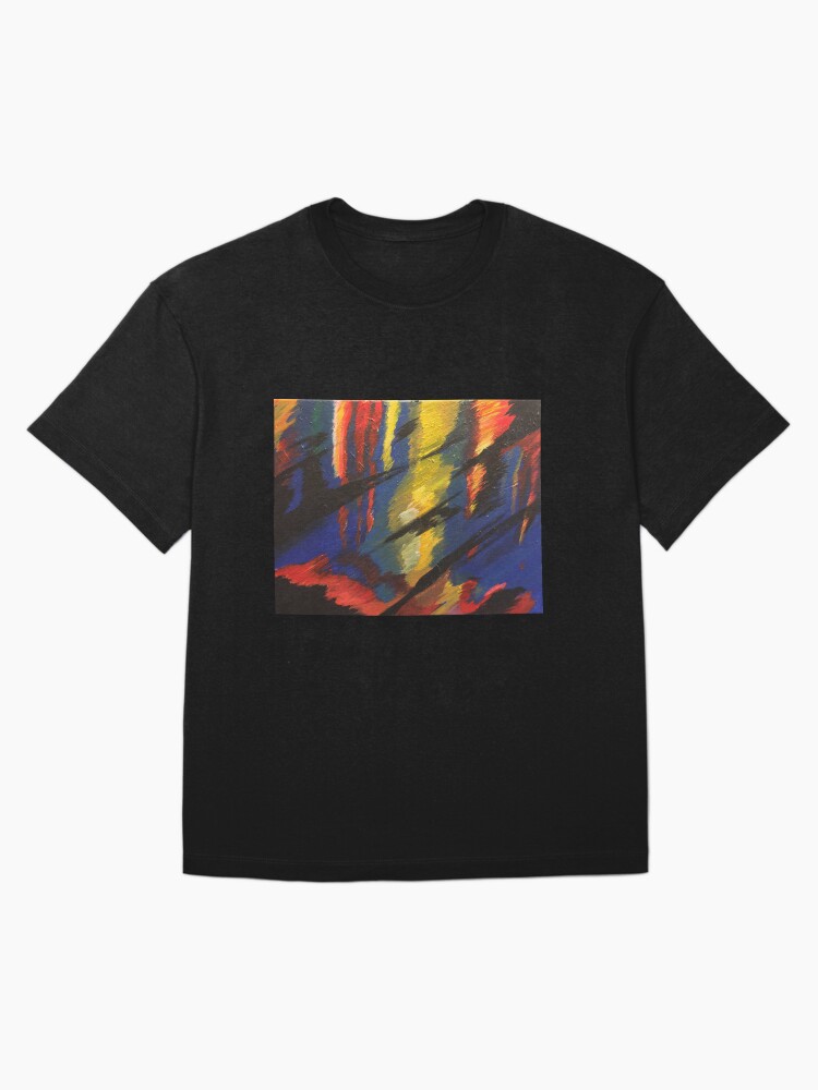 Thumbnail 3 of 7, Oversized T-Shirt, Rainy Street designed and sold by RevScarecrow.