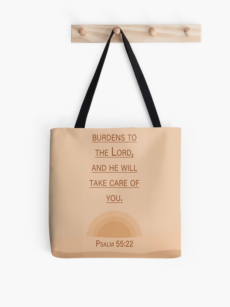 Give Your Burdens to the Lord Tote Bag Give Your Burdens to the Lord Tote Bag
